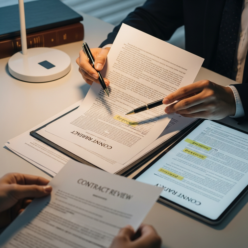 Contract review, Amsterdam