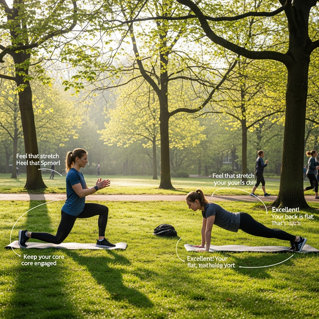 Outdoor personal training, Amsterdam