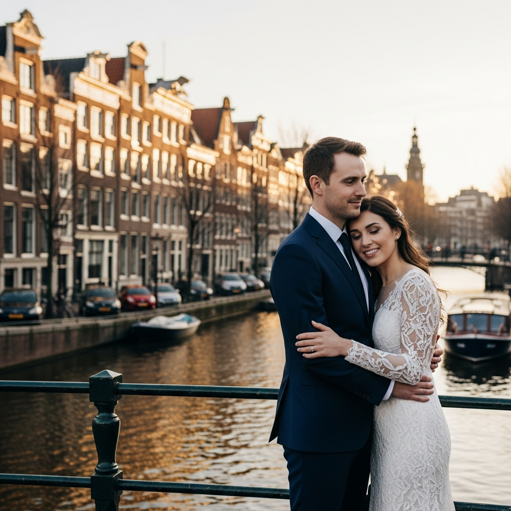 Wedding photography, Amsterdam