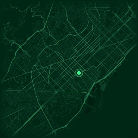 Street map of Barcelona