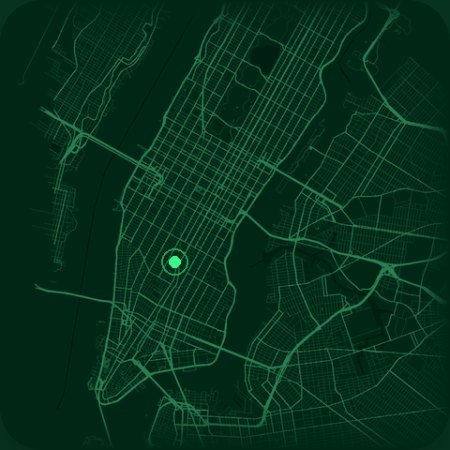 Street map of New York